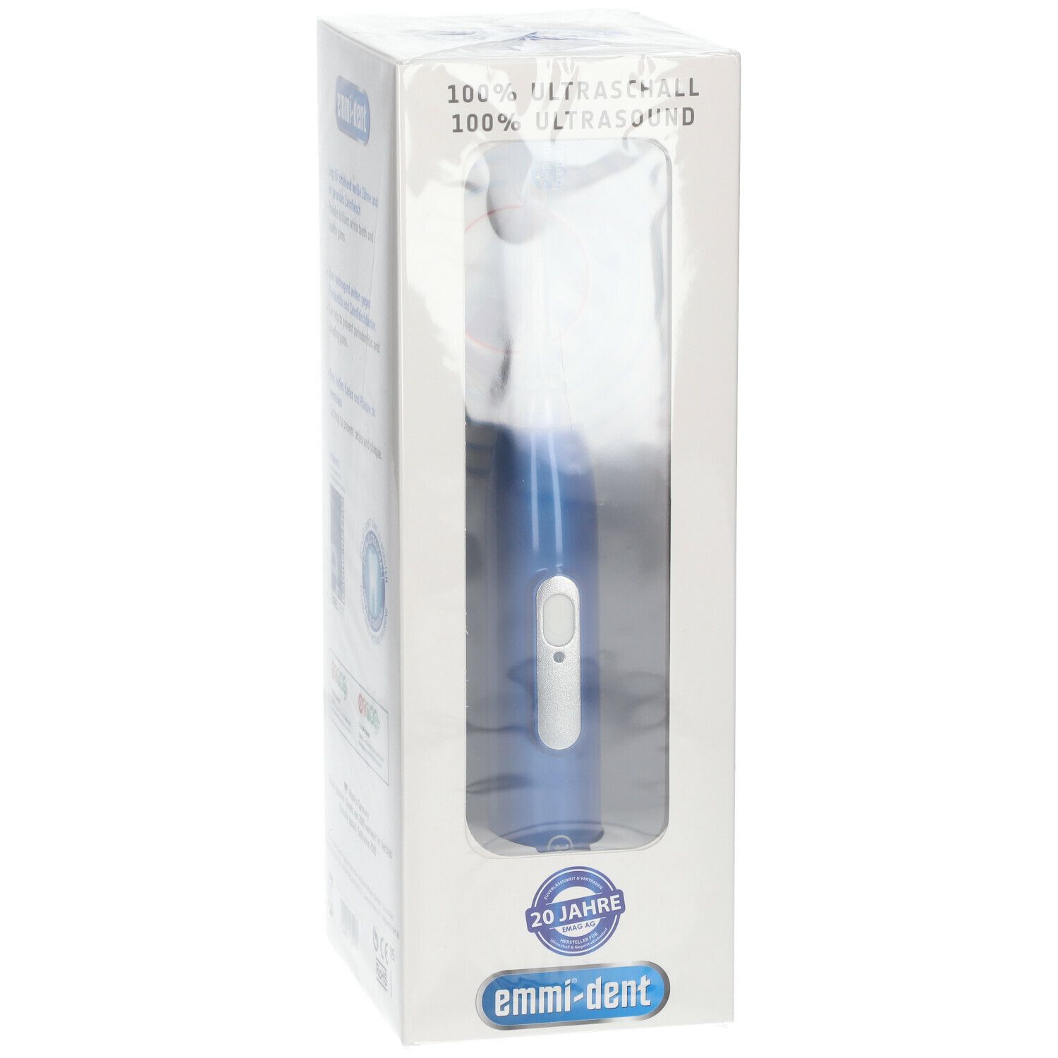 Emmi-Dent Ultrasonic Brosse à Dents Metallic Bleu Foncé