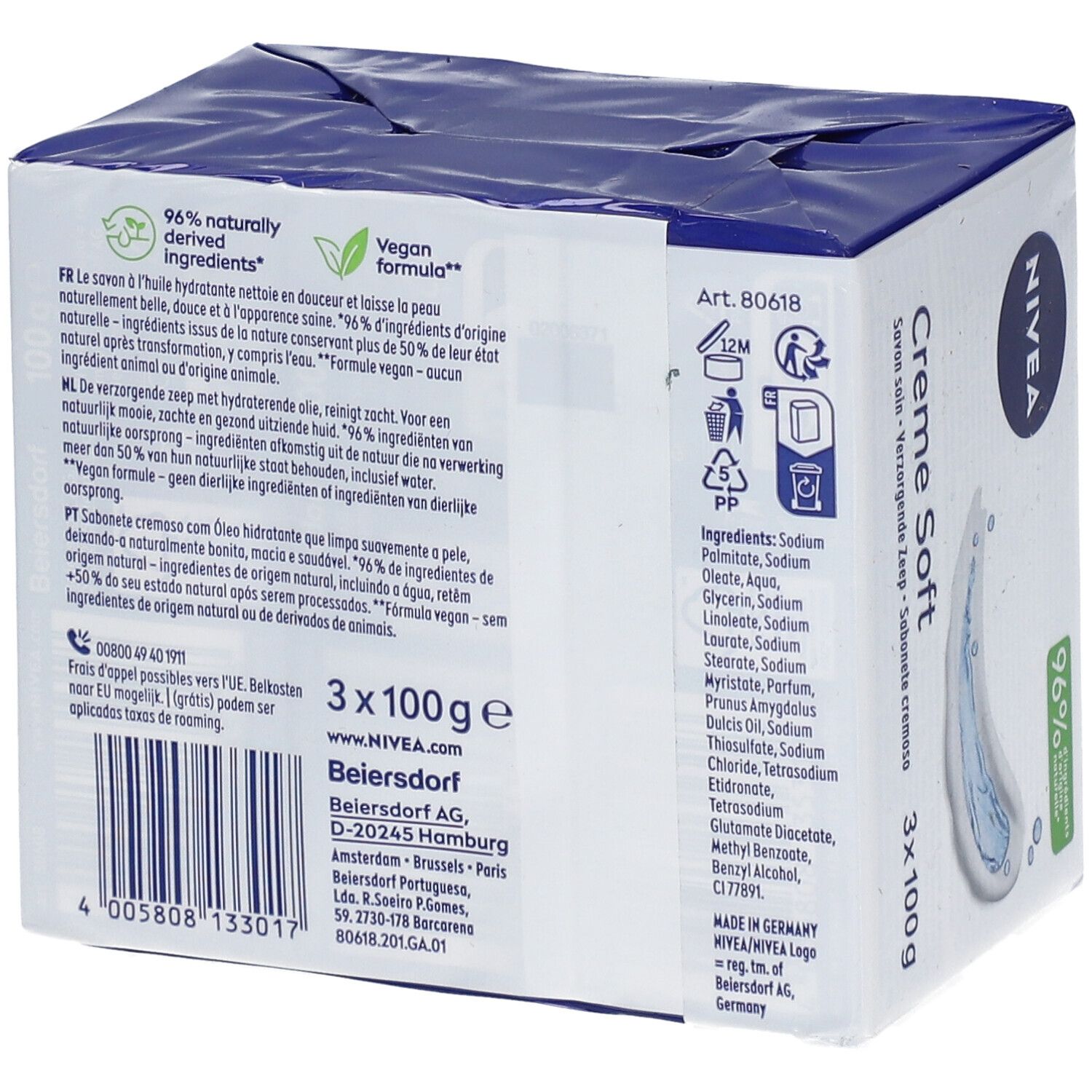 Nivea Crème Soft Savon