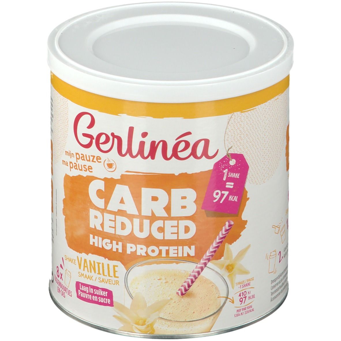 Gerlinéa Carb Reduced - High Protein Shake Vanille