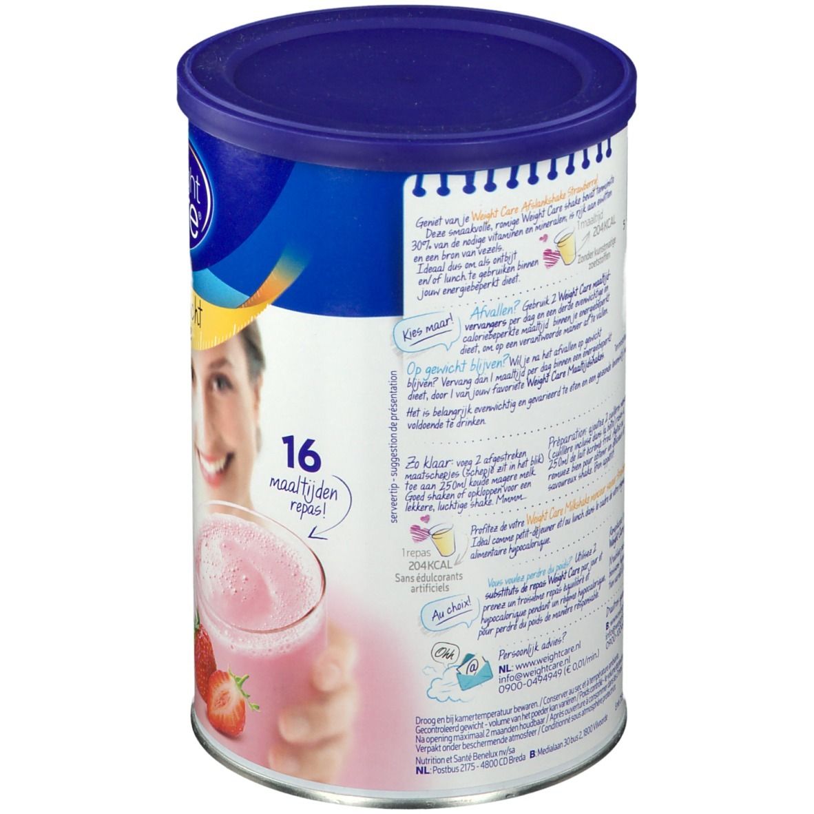 Weight Care Afslankshake Aardbei