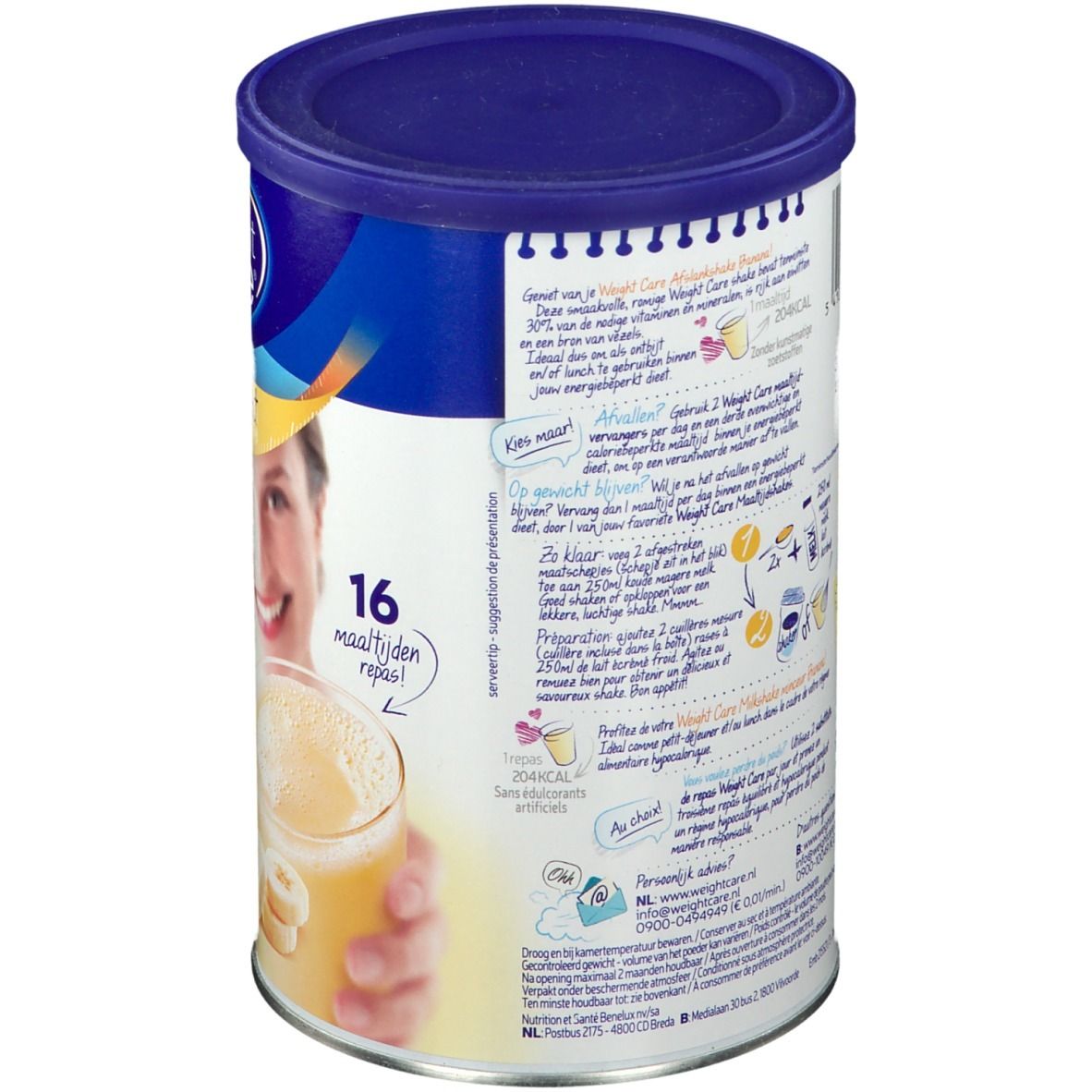 Weight Care Milkshake Minceur Banane