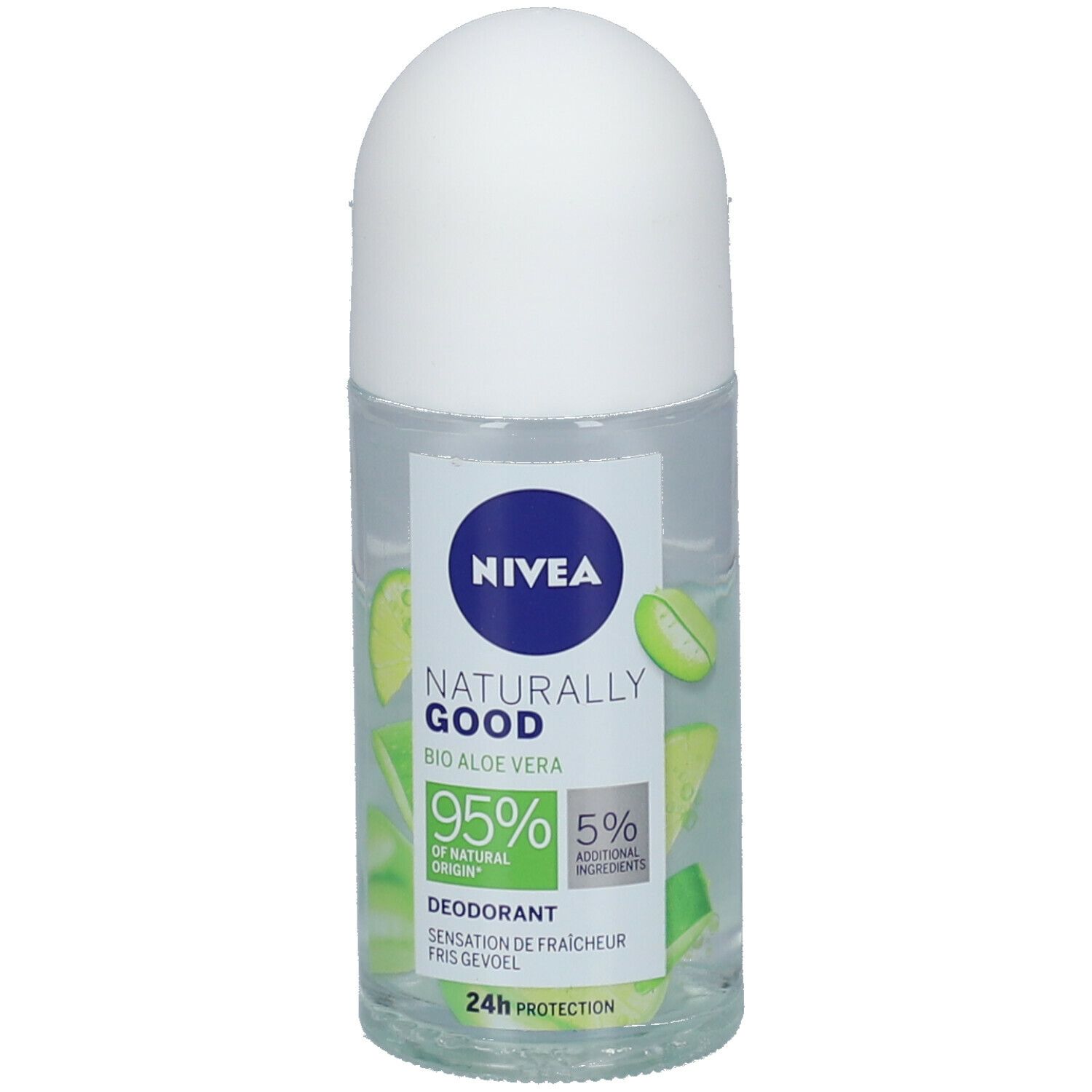 Nivea Naturally Good Deodorant Roll-On 24h Bio Aloe Vera