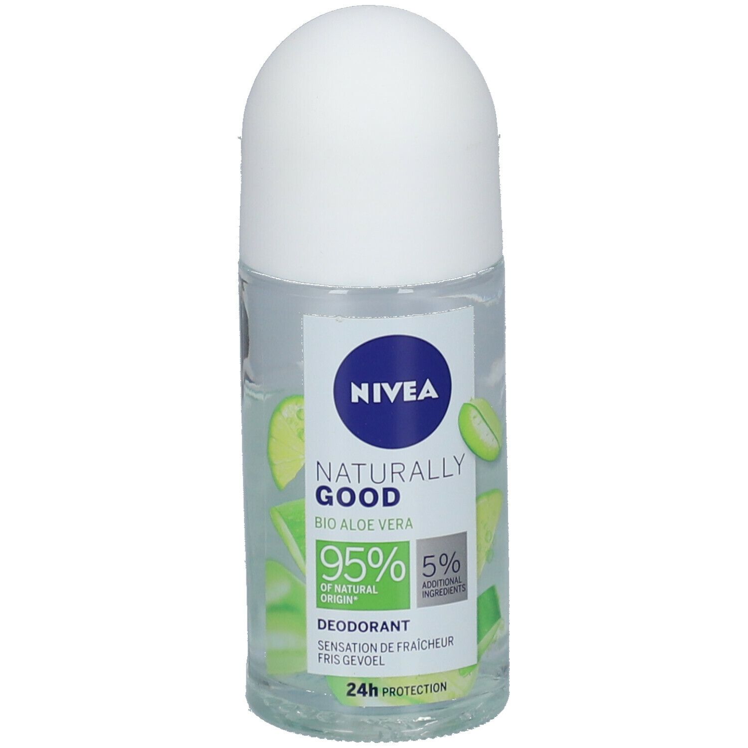 Nivea Naturally Good Deodorant Roll-On 24h Bio Aloe Vera