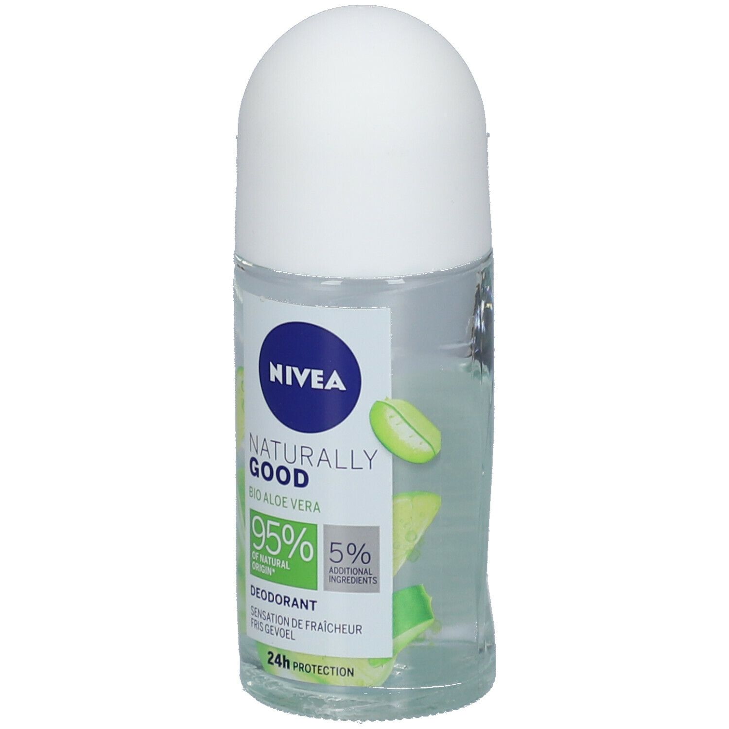 Nivea Naturally Good Deodorant Roll-On 24h Bio Aloe Vera