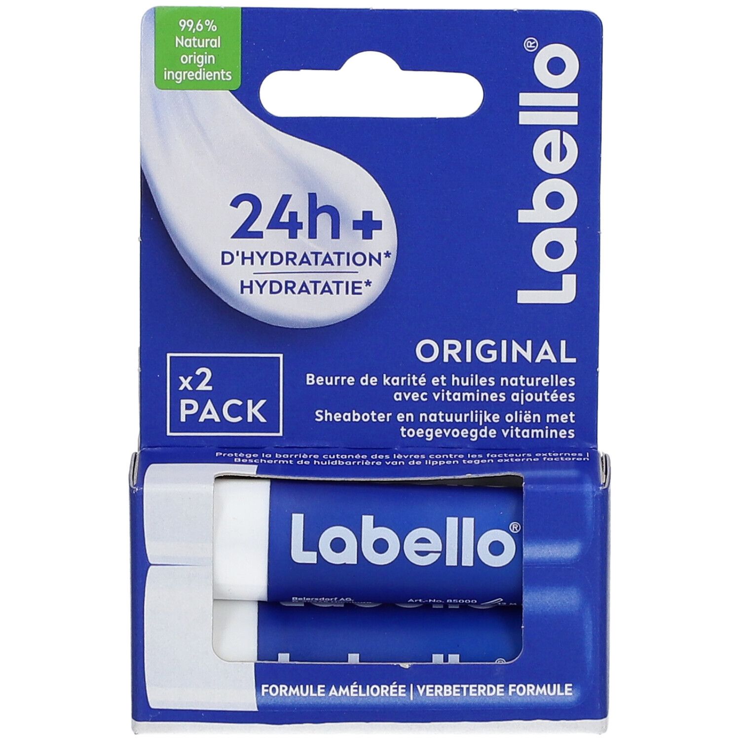 Labello Original 24h DUO