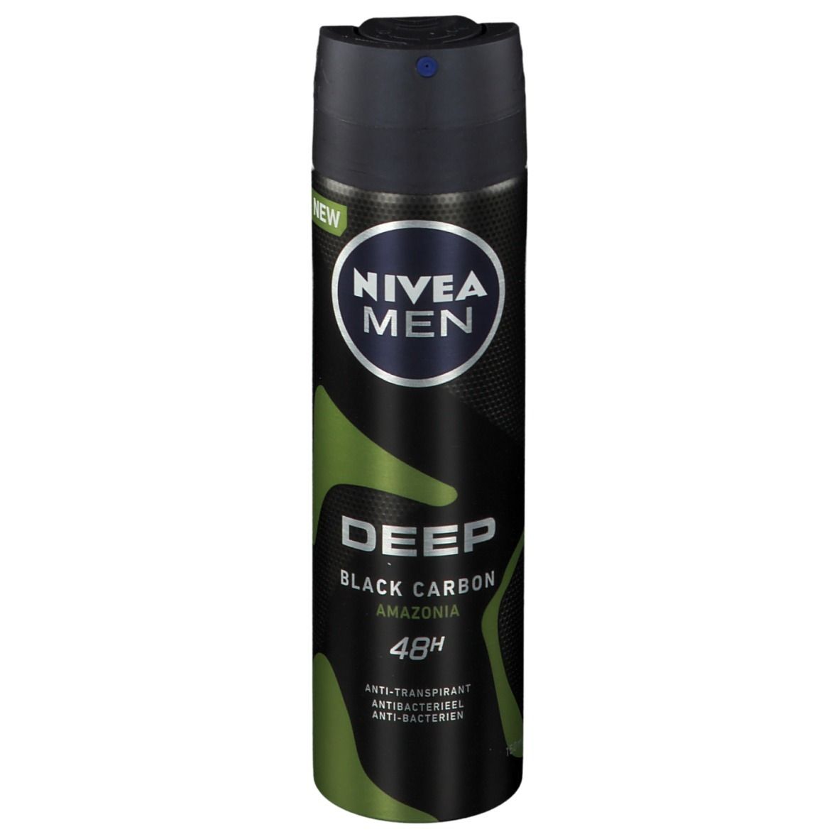 Nivea Men Deep Black Carbon Amazon Deodorant Spray 48h