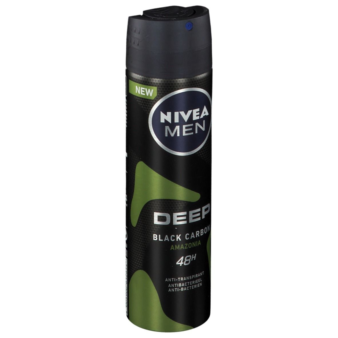 Nivea Men Deep Black Carbon Amazon Deodorant Spray 48h