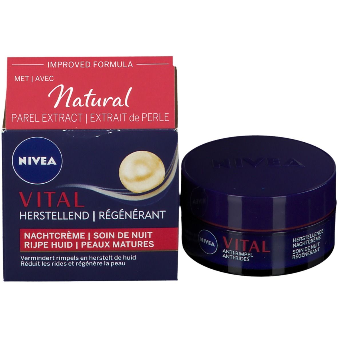 Nivea Vital Anti-Rimpel Herstellende Nachtcrème