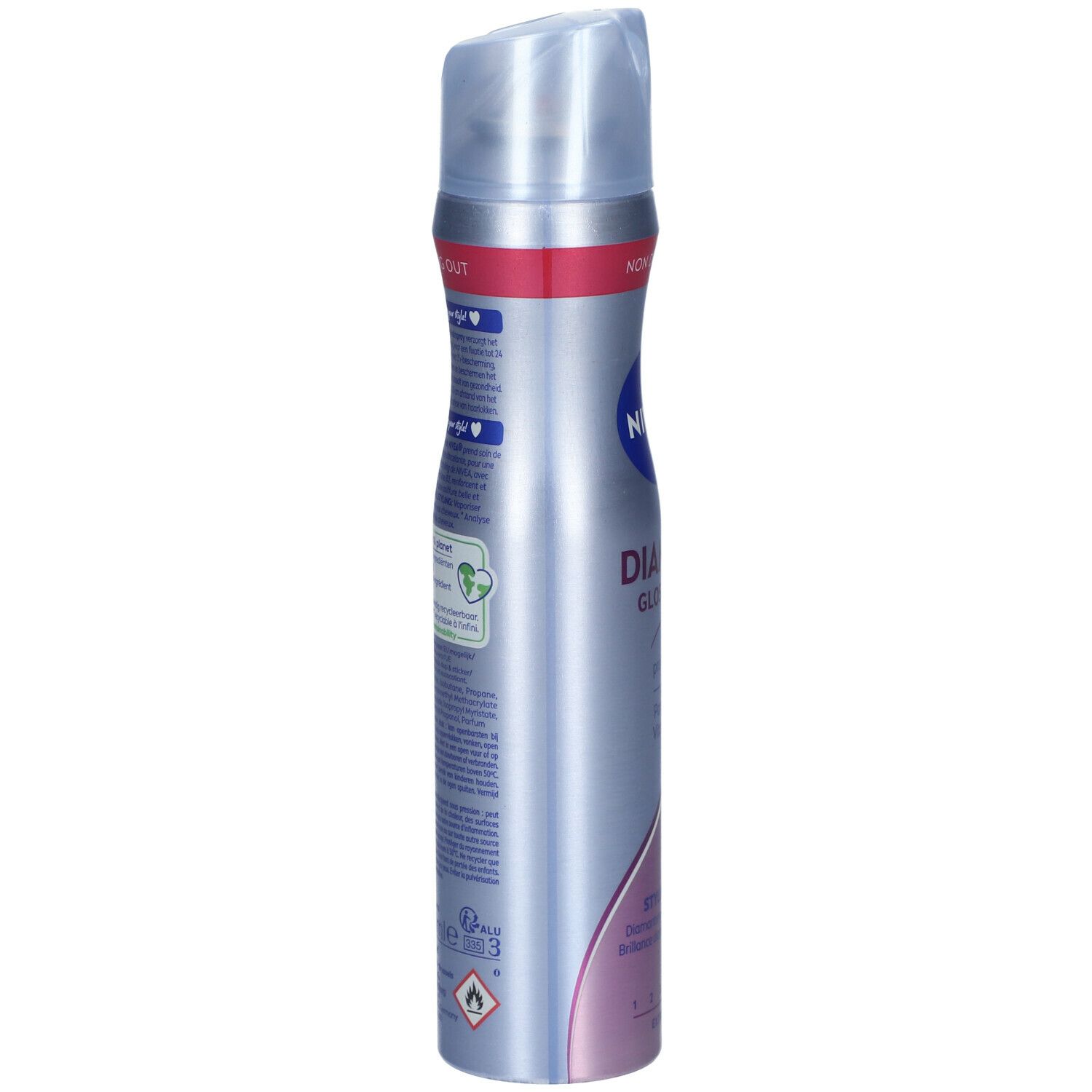 Nivea Styling Spray Diamond Gloss Care Extra Strong