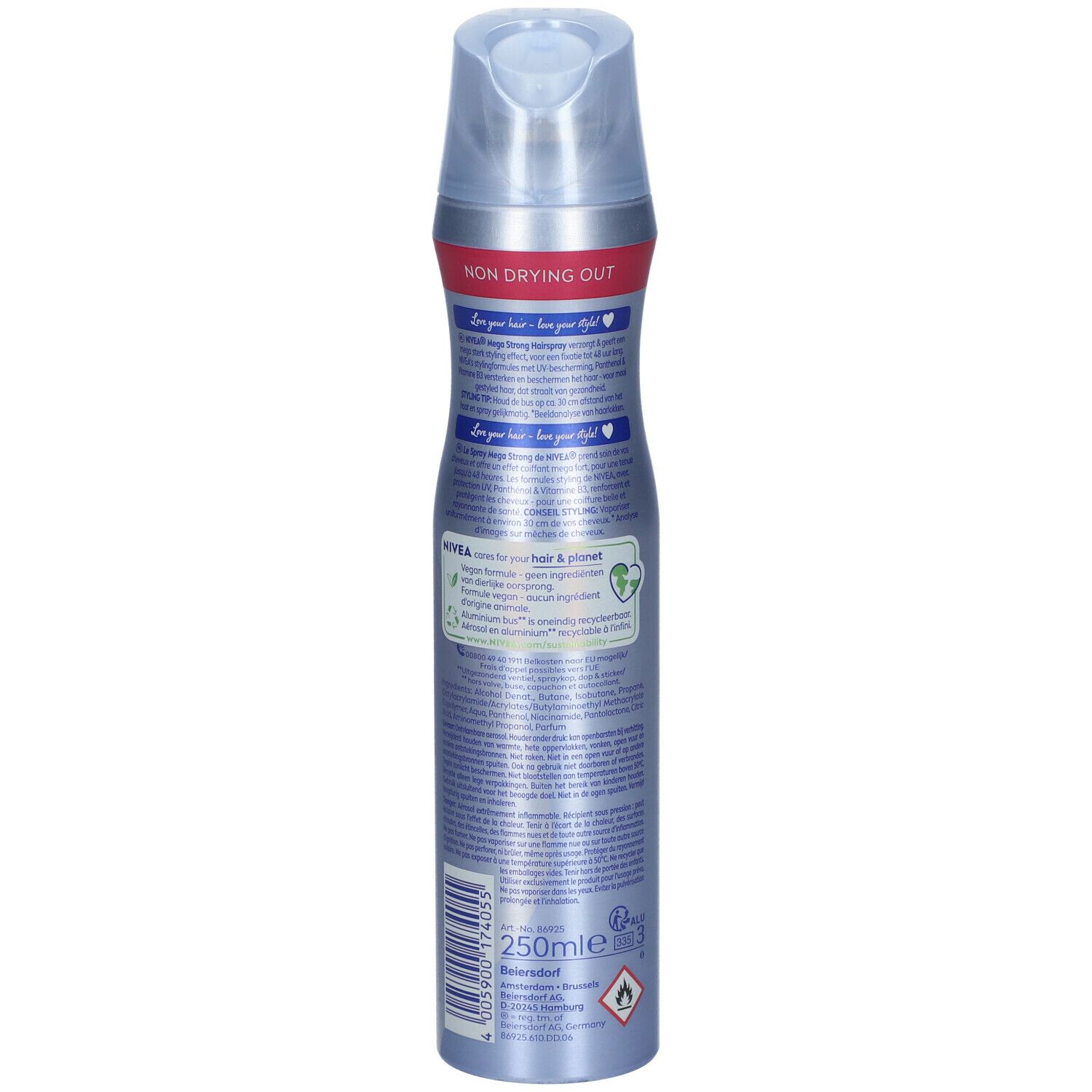 Nivea Styling Spray Mega Strong