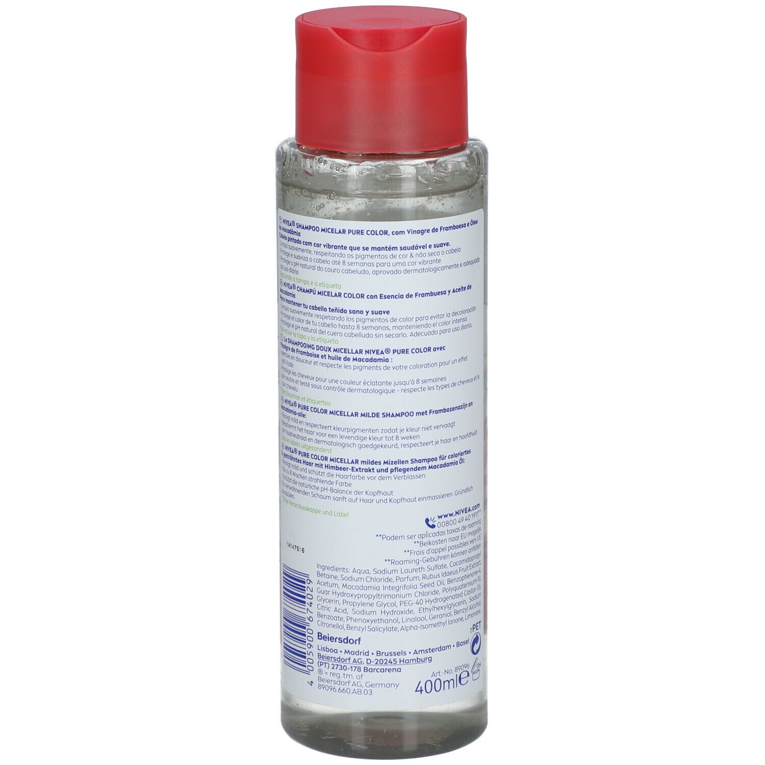 Nivea Pure Color Micellar Milde Shampoo