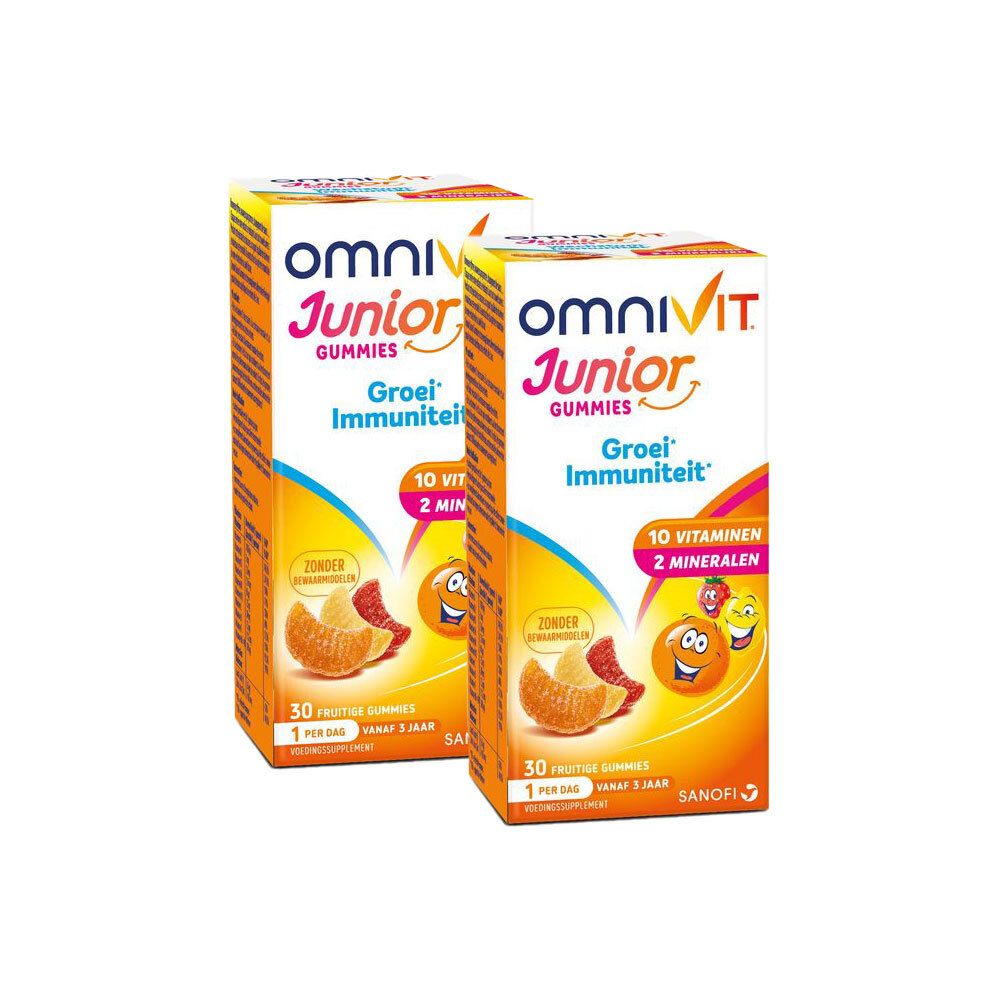 Omnivit Junior | Multivitamine voor Groei & Immuniteit