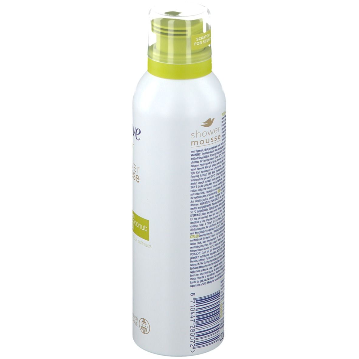 Dove Shower Mousse Coconut Oil