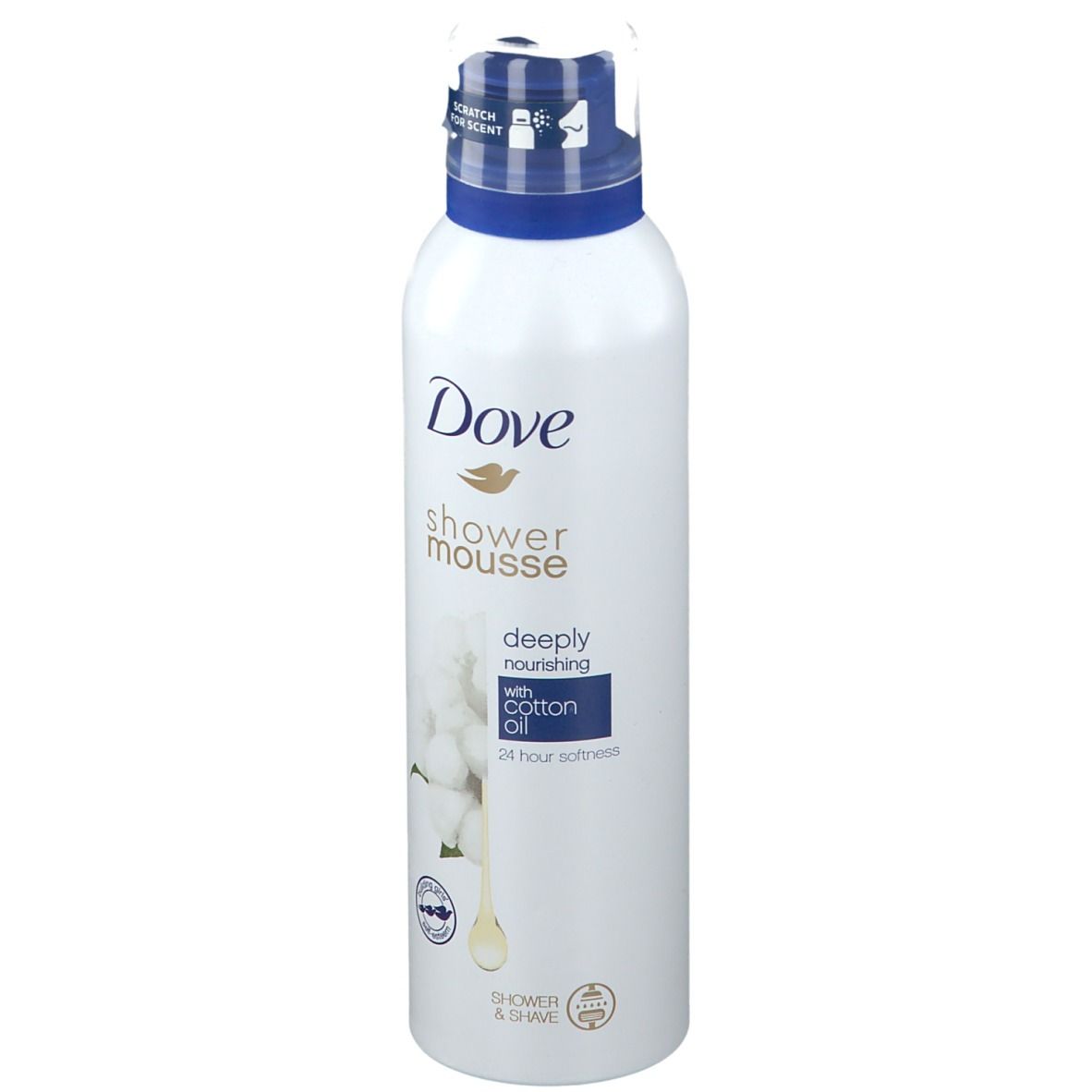 Dove Shower Mousse Cotton Oil