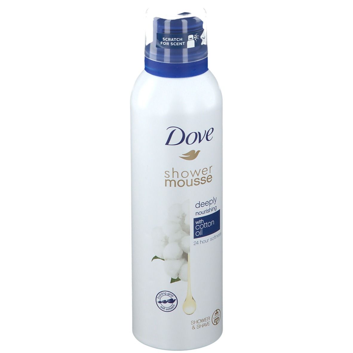 Dove Shower Mousse Cotton Oil