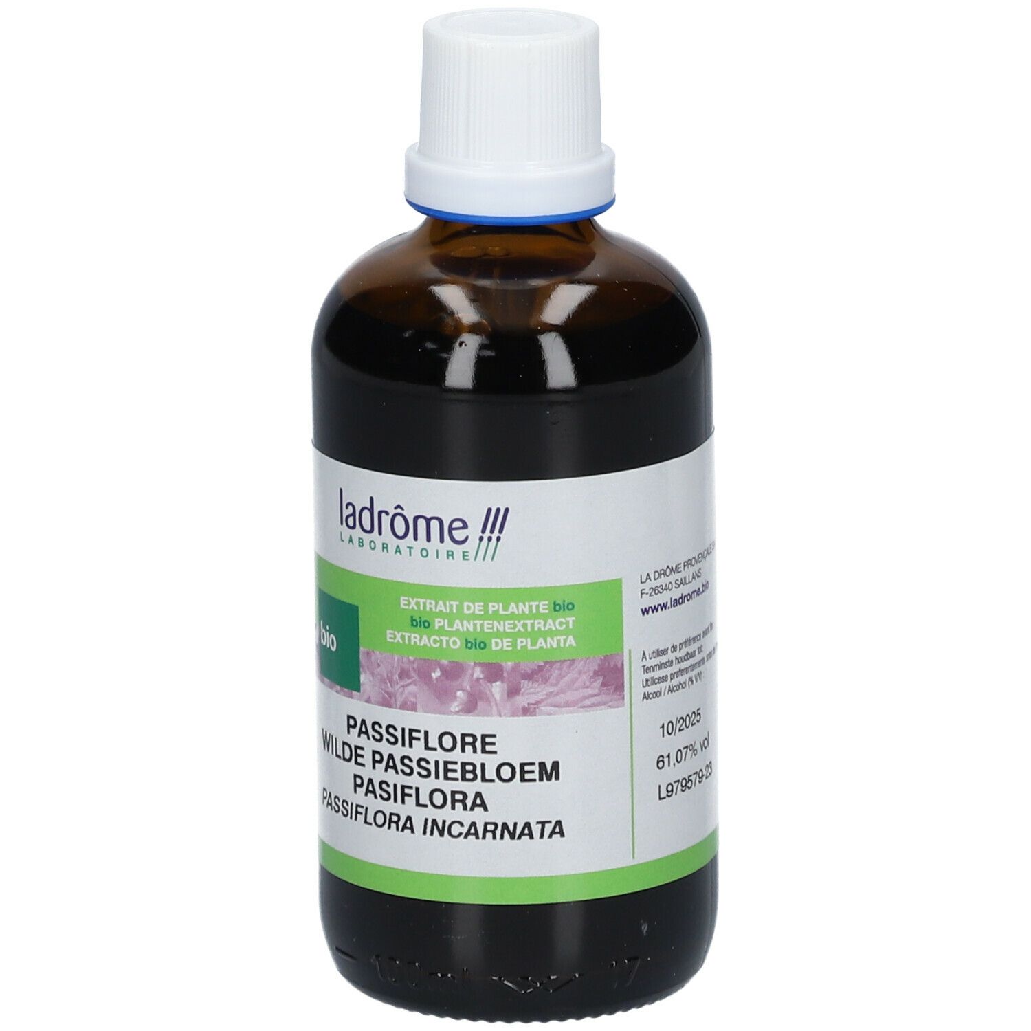 Ladrôme Tinctuur Wilde Passiebloem Bio
