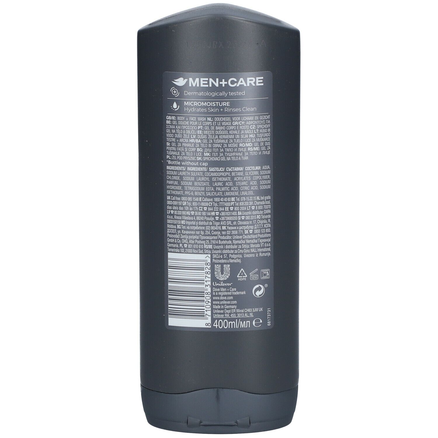 Dove Men+ Care Cool Fresh Gel Douche