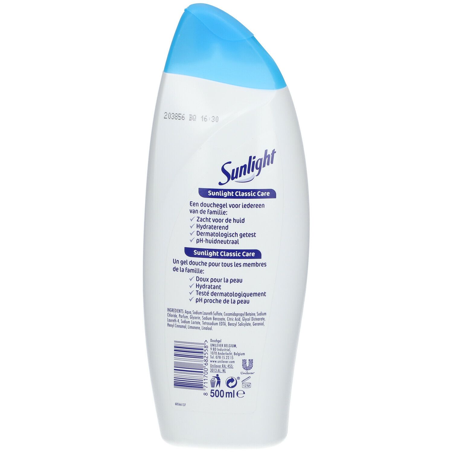 Sunlight Classic Care pH Skin Neutral Gel Douche