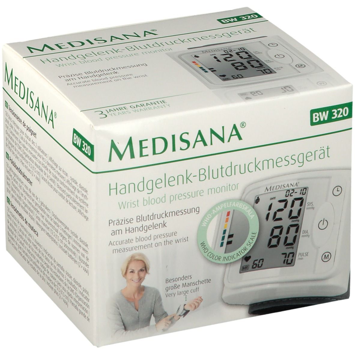 Medisana Tensiomètre à Poignet BW320