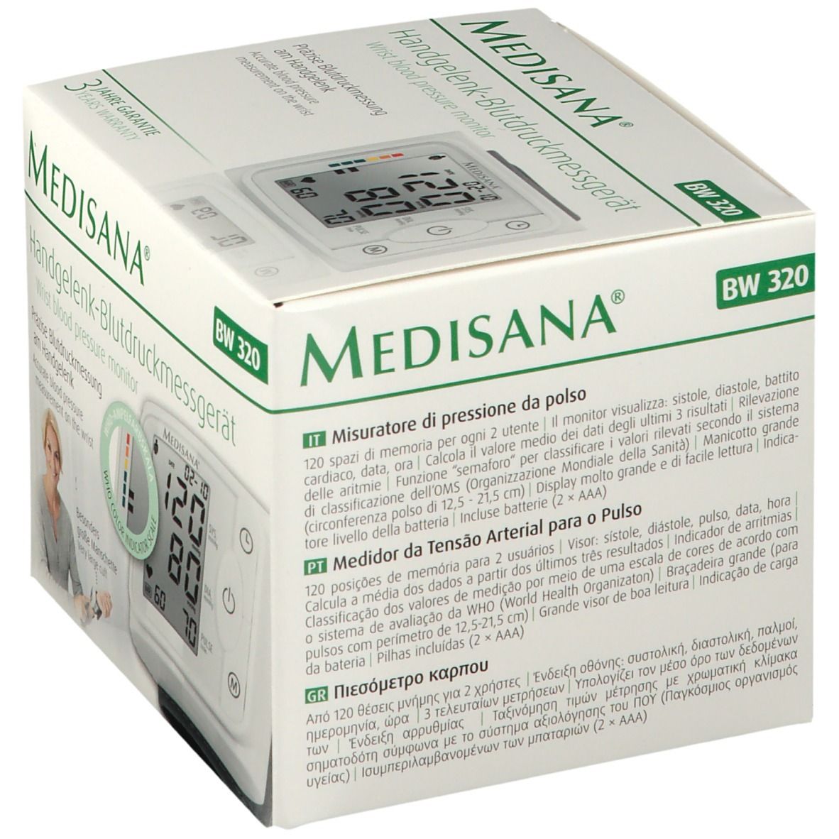 Medisana Tensiomètre à Poignet BW320