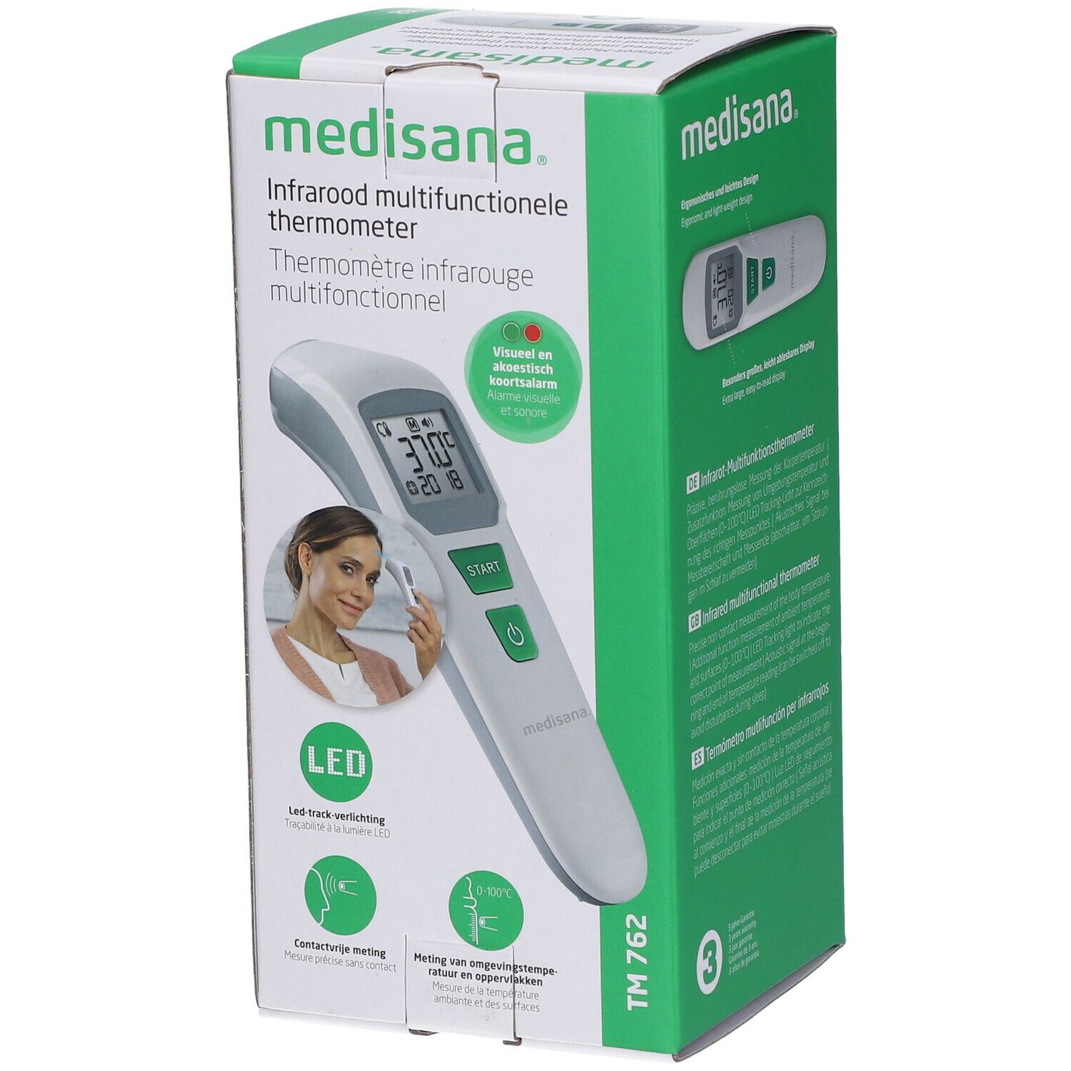 Medisana Thermomètre Infrarouge sans Contact TM762