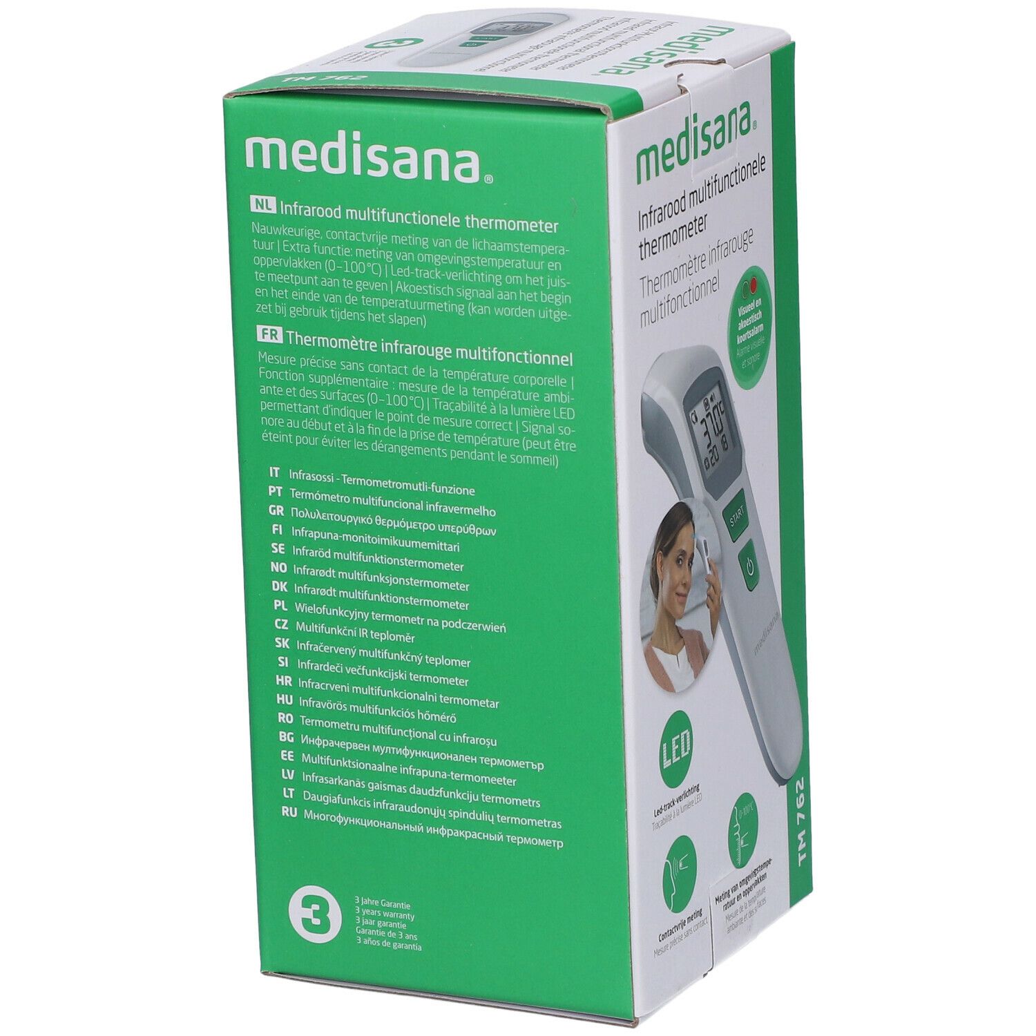 Medisana Thermomètre Infrarouge sans Contact TM762