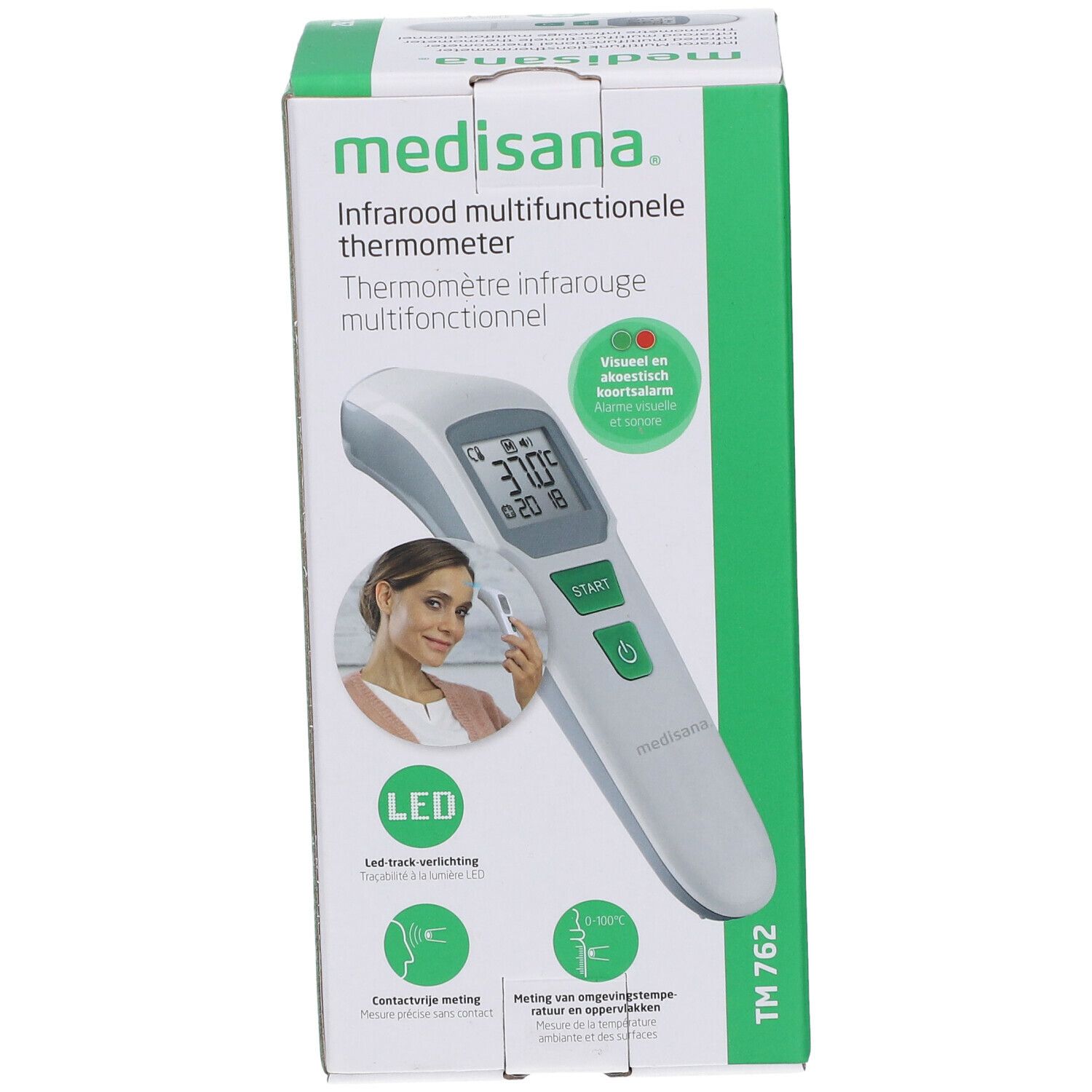 Medisana Thermomètre Infrarouge sans Contact TM762