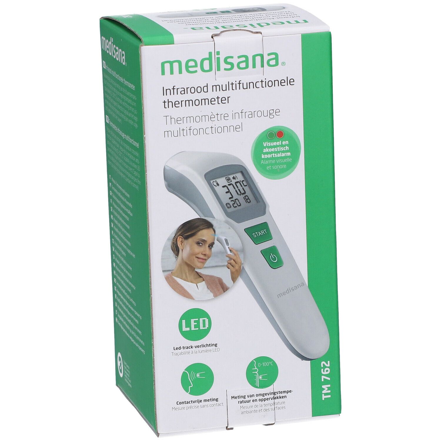 Medisana Thermomètre Infrarouge sans Contact TM762