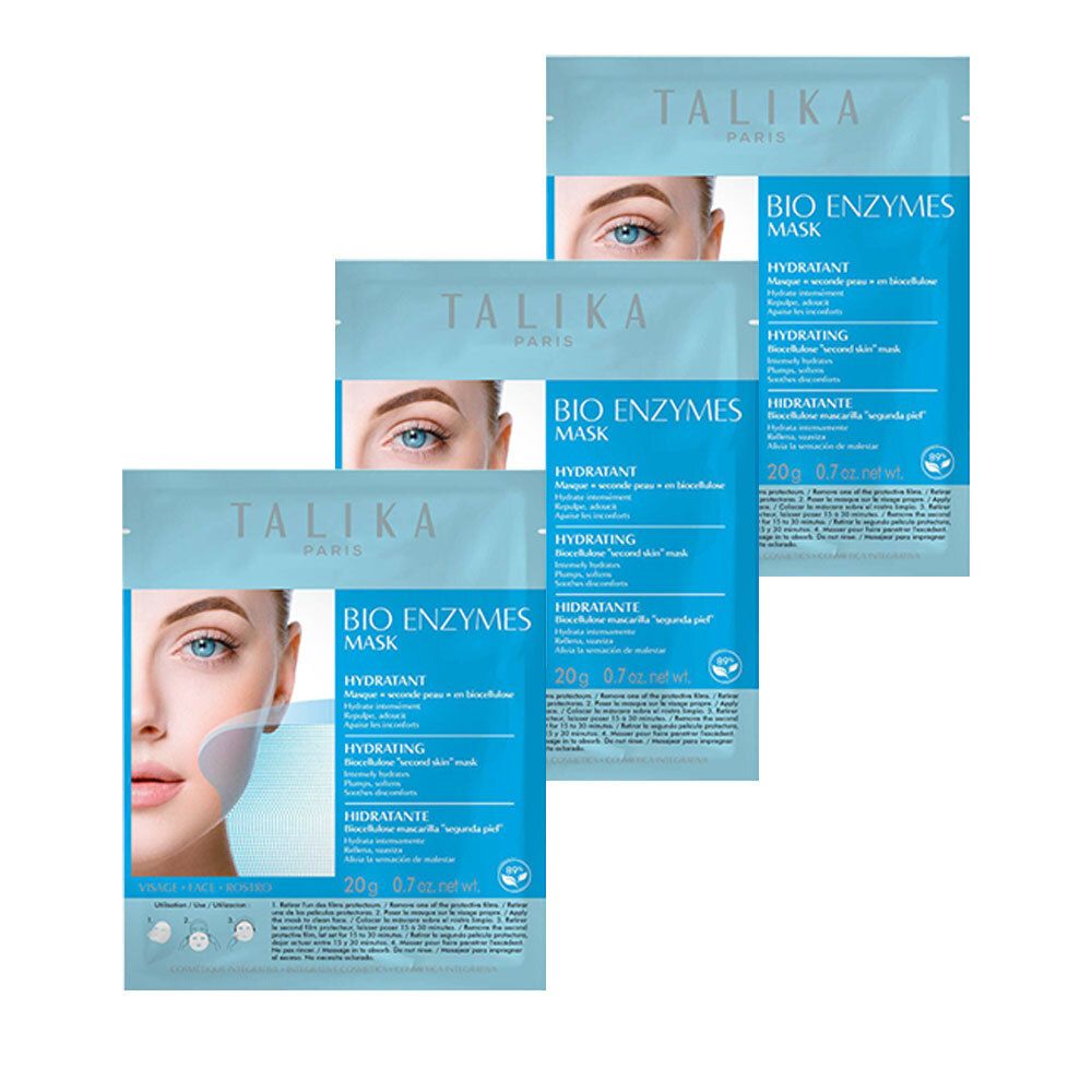 Talika Bio Enzymes Masque Hydratant 2+1 GRATUIT