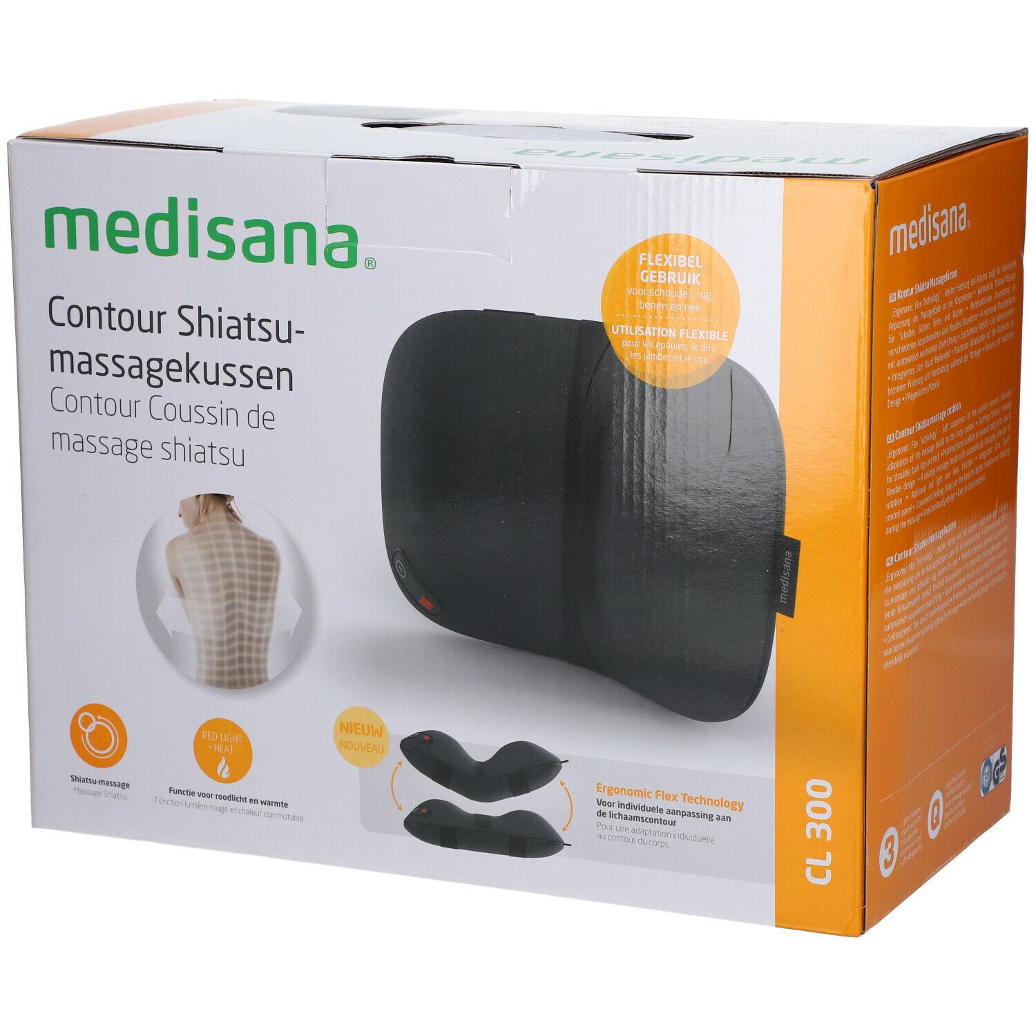 Medisana Coussin de Massage Shiatsu Flex 88700 CL300