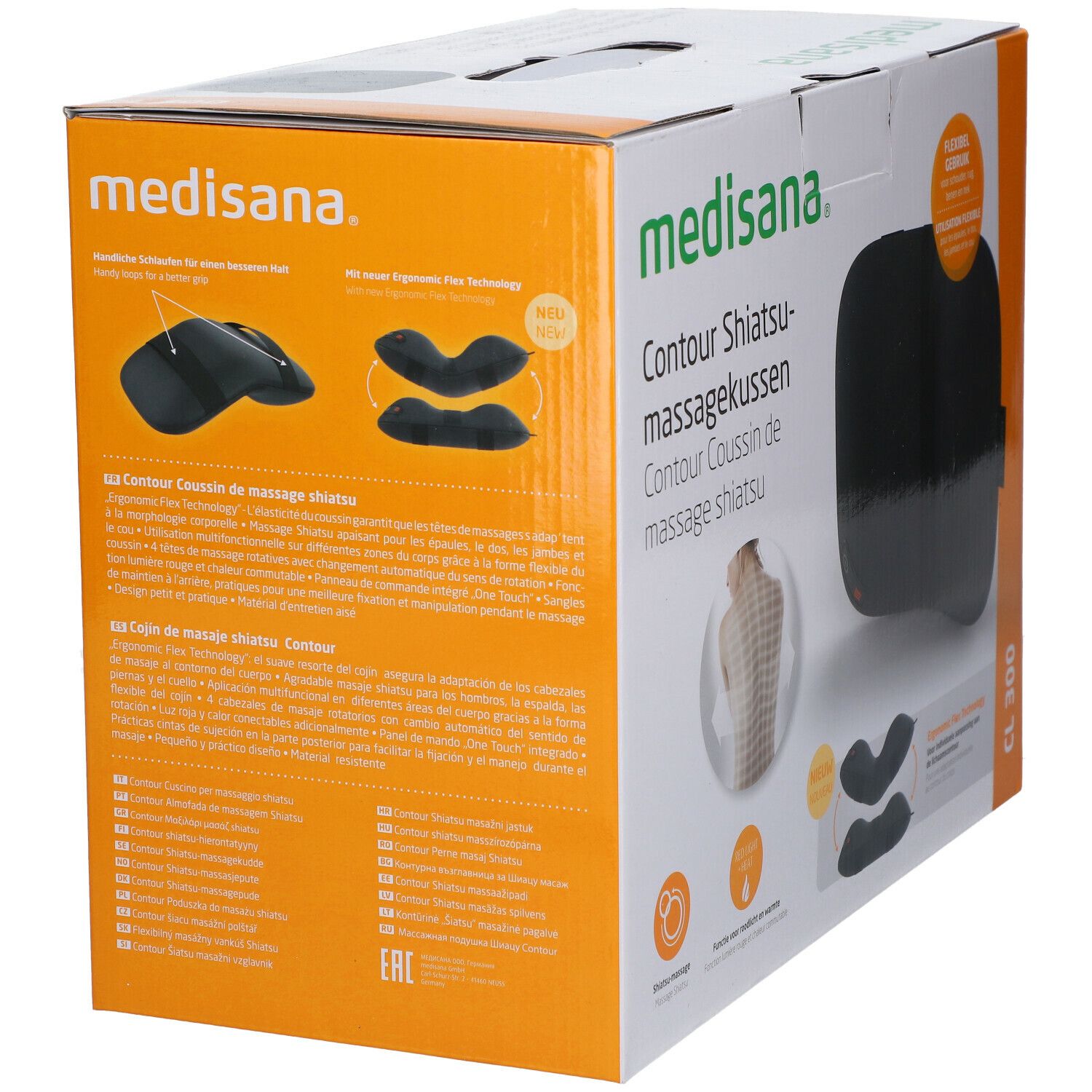 Medisana Coussin de Massage Shiatsu Flex 88700 CL300