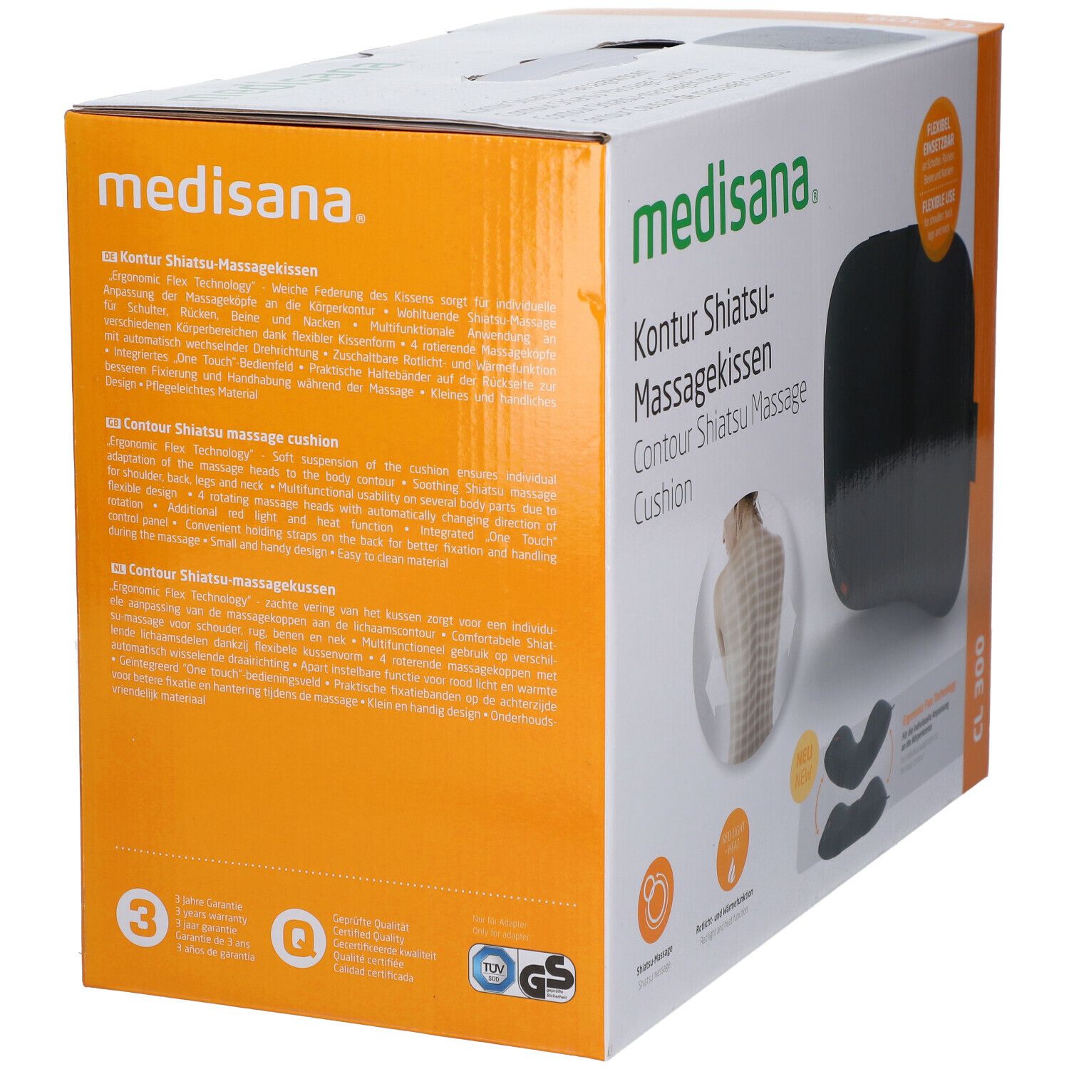 Medisana Coussin de Massage Shiatsu Flex 88700 CL300