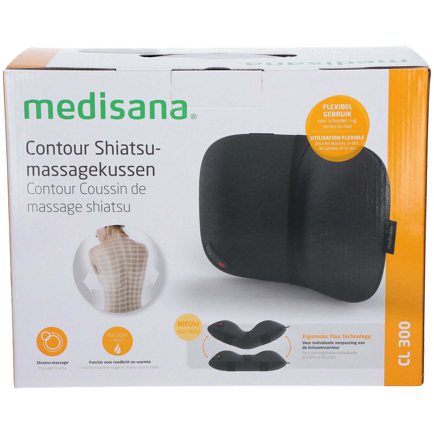 Medisana Coussin de Massage Shiatsu Flex 88700 CL300