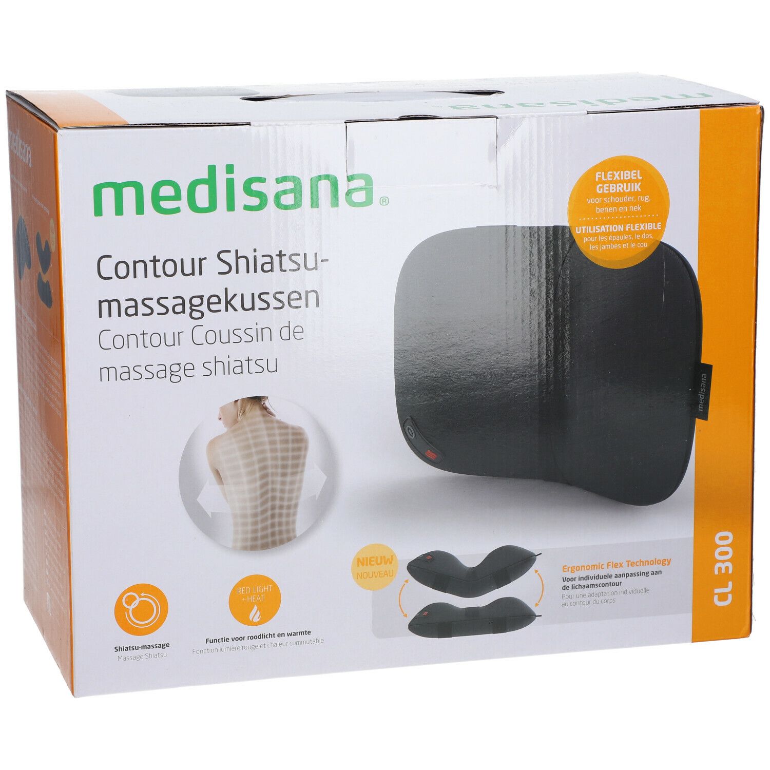 Medisana Coussin de Massage Shiatsu Flex 88700 CL300