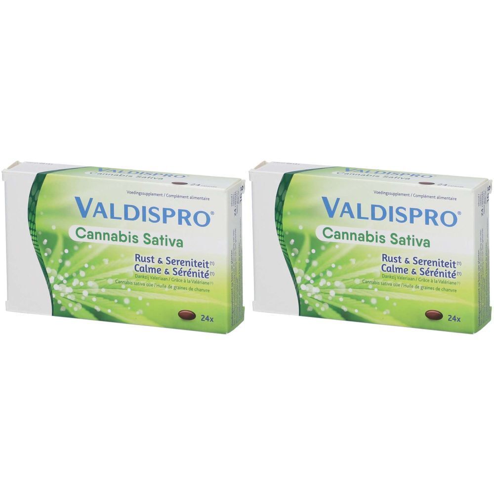 Valdispro Cannabis Sativa - Rust & Sereniteit 1+1 GRATIS PROMO