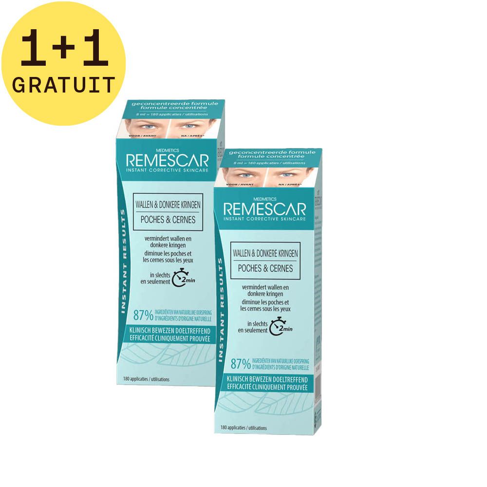 Remescar Poches & Cernes 1+1 GRATUIT