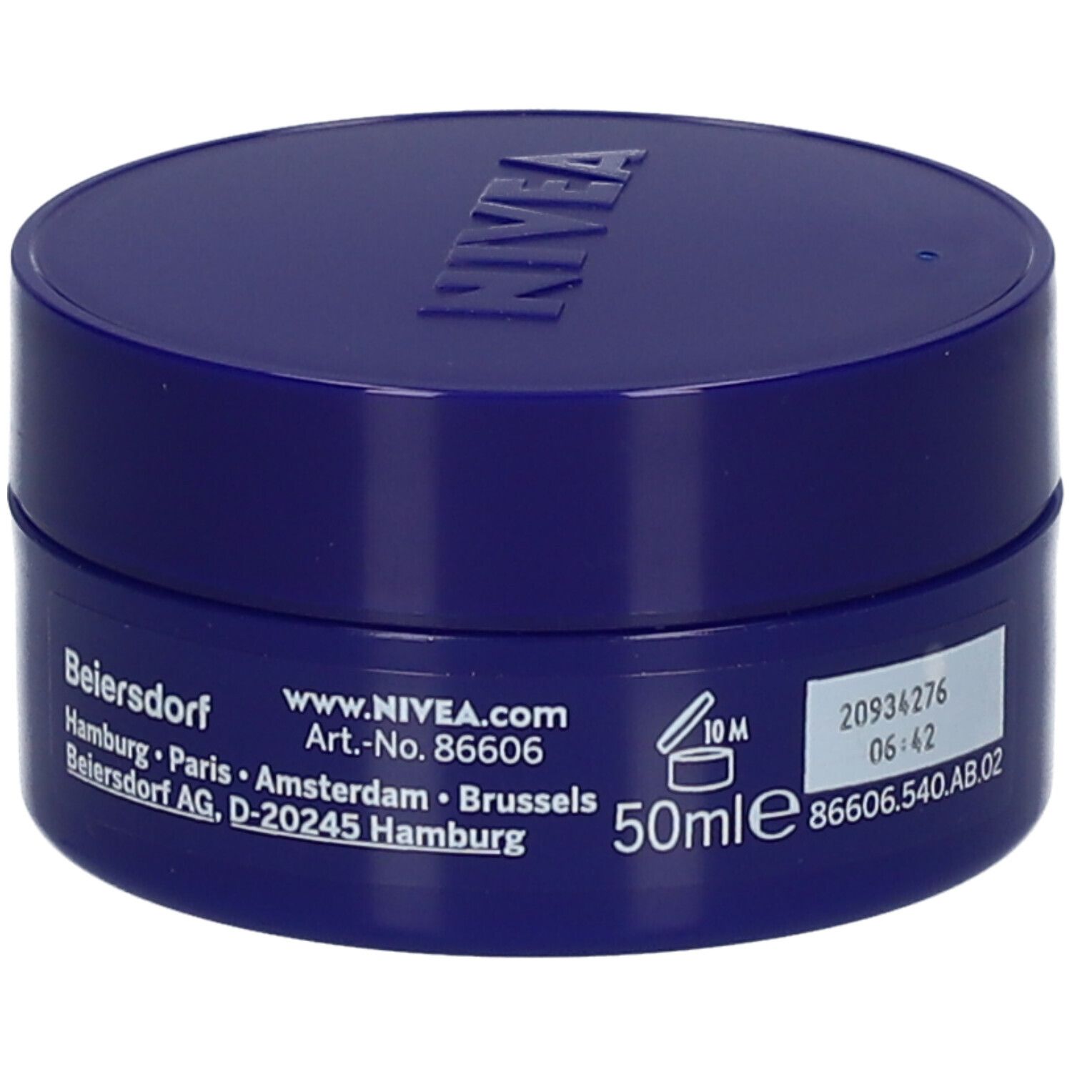 Nivea Naturally Good Anti-Age Soin de Nuit Extrait de Bardane Bio & Huile d'Argan Bio