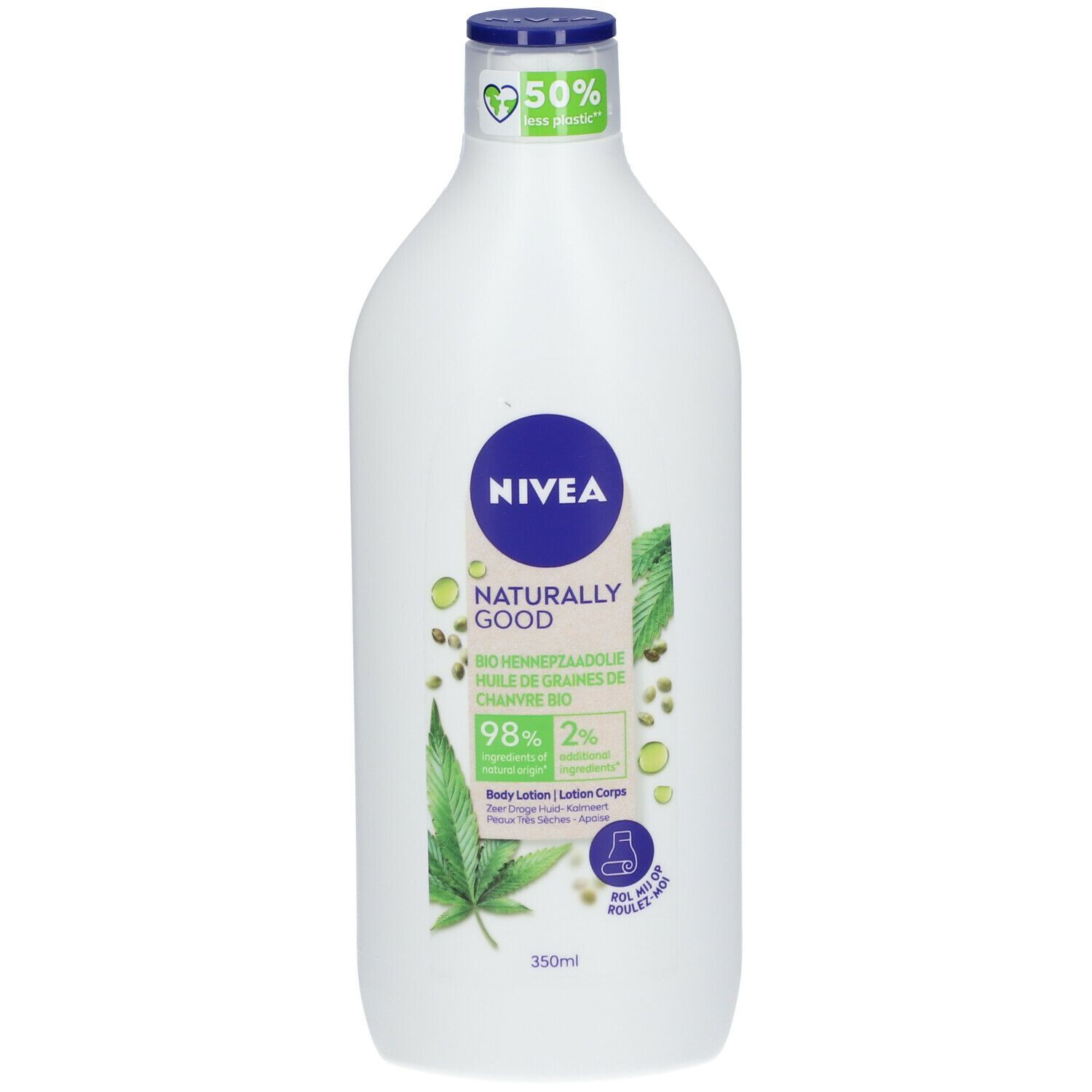 Nivea Naturally Good Body Lotion Hennepzaadolie Bio