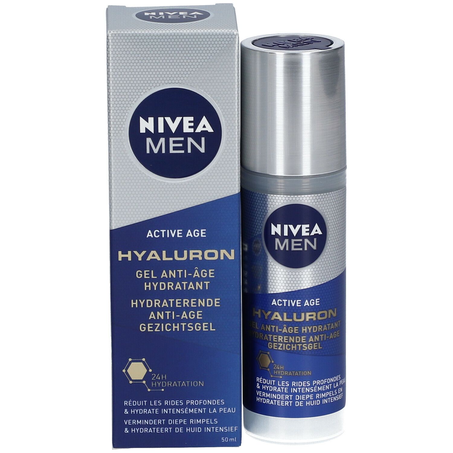 Nivea Men Anti-Age Hyaluron Gel Visage Hydratant Anti-Âge