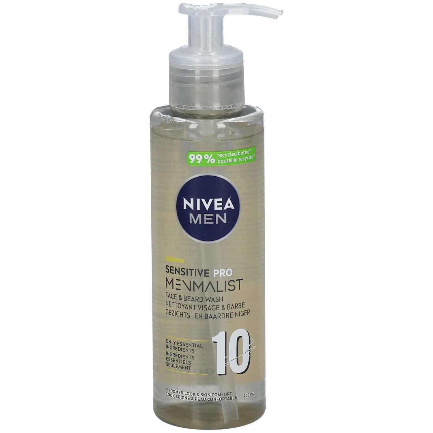 Nivea Men Sensitive Pro Menmalist Nettoyant Visage & Barbe