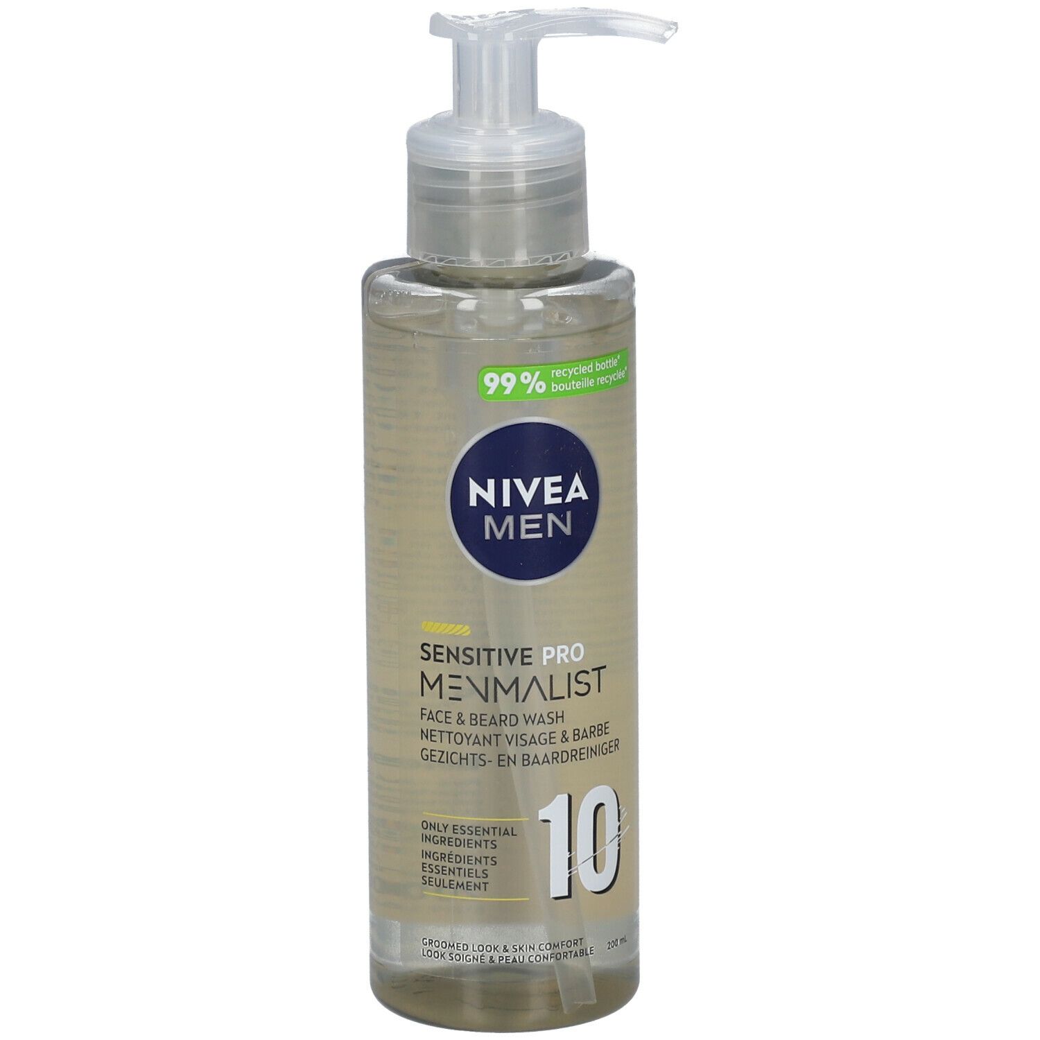 Nivea Men Sensitive Pro Menmalist Nettoyant Visage & Barbe
