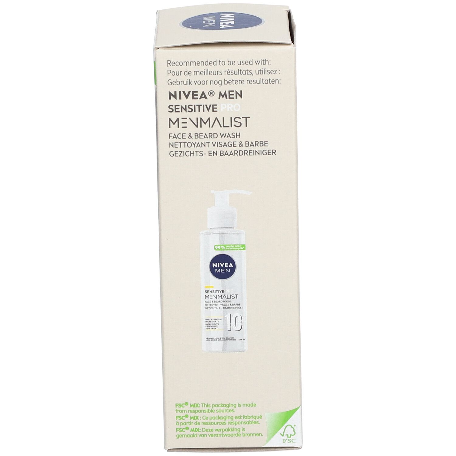 Nivea Men Sensitive Pro Menmalist Crème Visage
