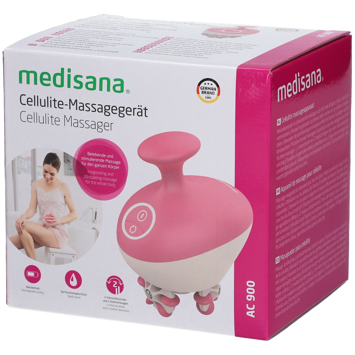 Medisana AC900 Appareil de Massage Anti-Cellulite