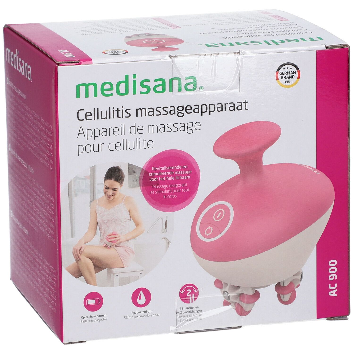 Medisana AC900 Appareil de Massage Anti-Cellulite