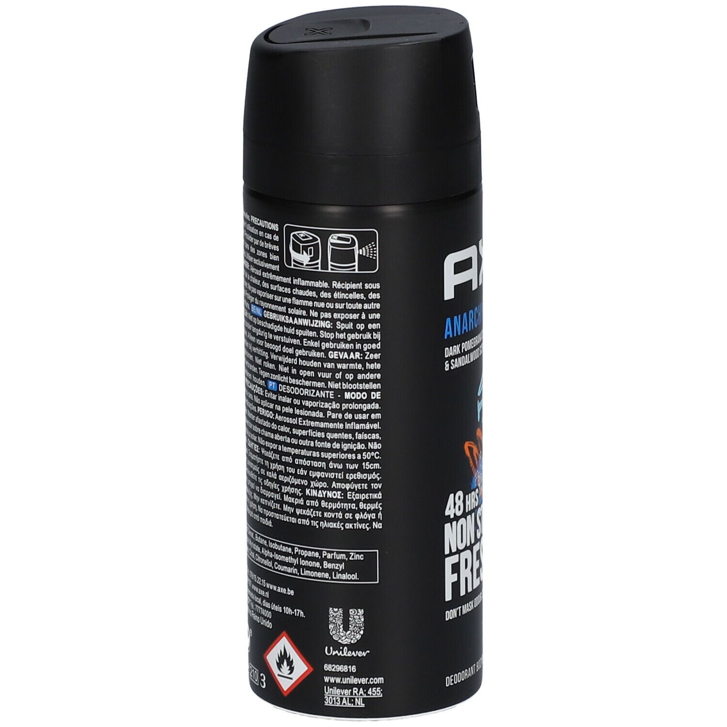 Axe Anarchy for Him Déodorant Spray 48h Dark Pomegranate & Sandalwood