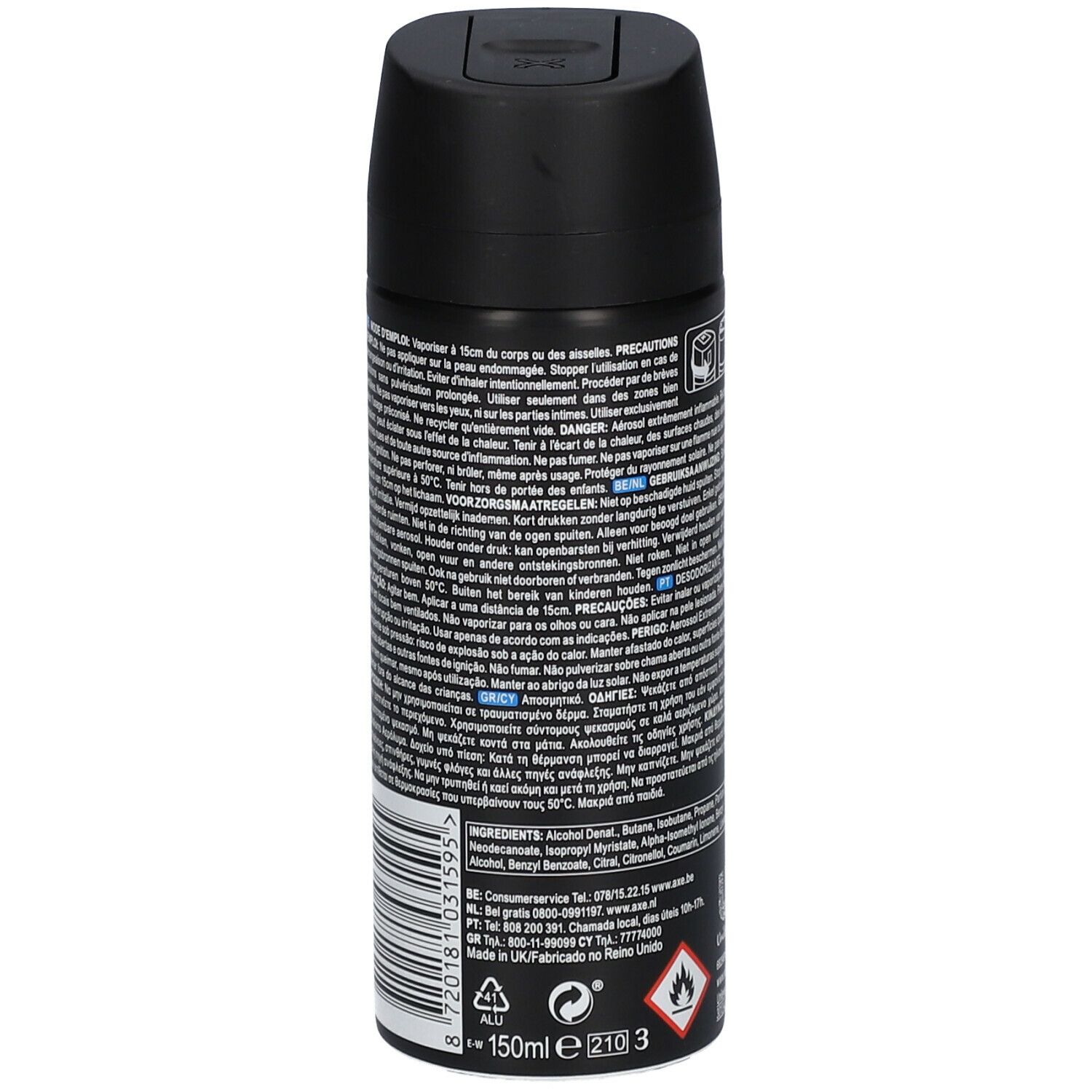 Axe Anarchy for Him Déodorant Spray 48h Dark Pomegranate & Sandalwood