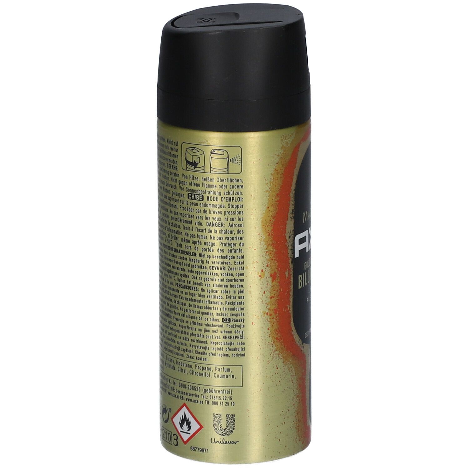 Axe Billionaire Deodorant Spray Gold Caramel