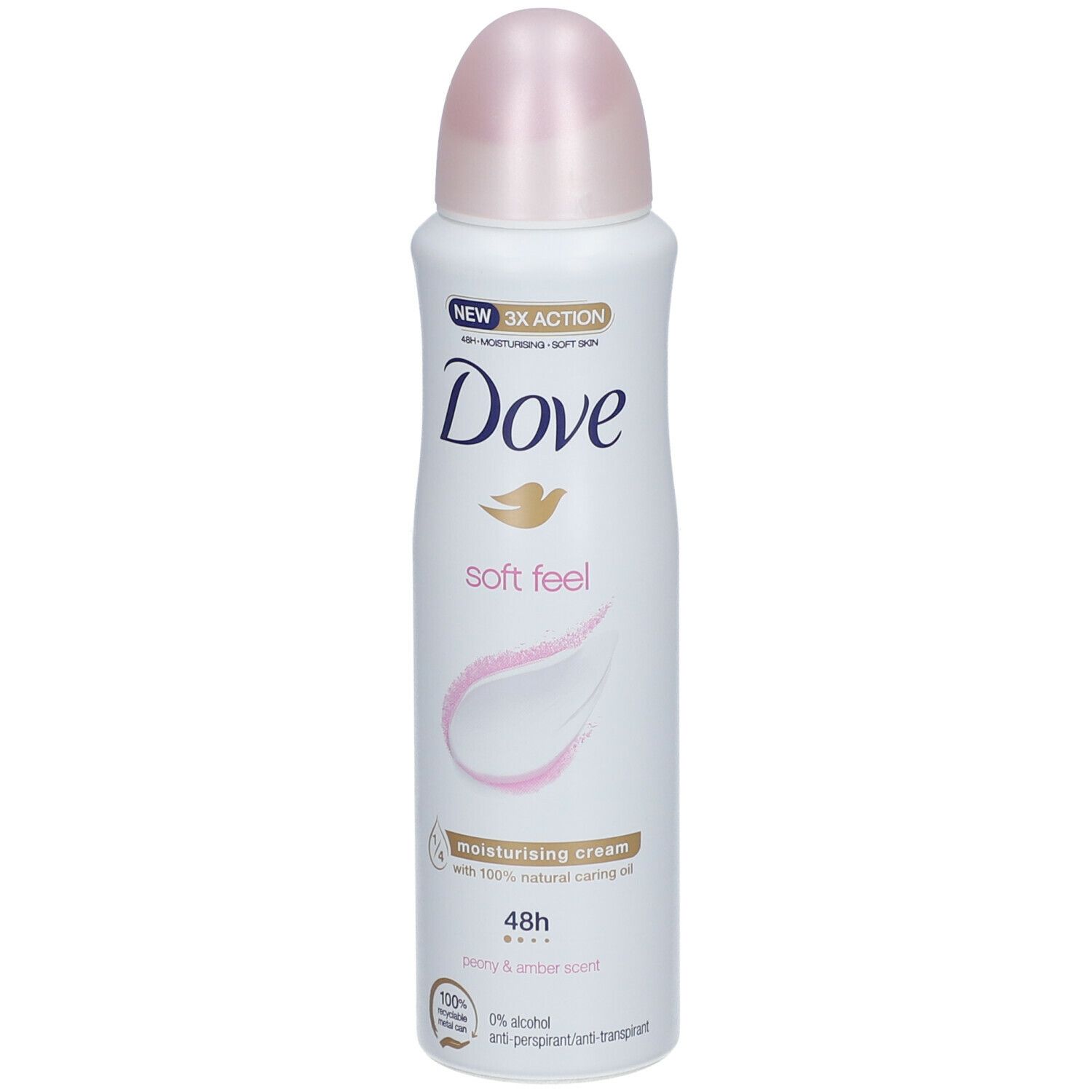 Dove Soft Feel Anti-Perspirant Déodorant Spray 48h Peony & Amber