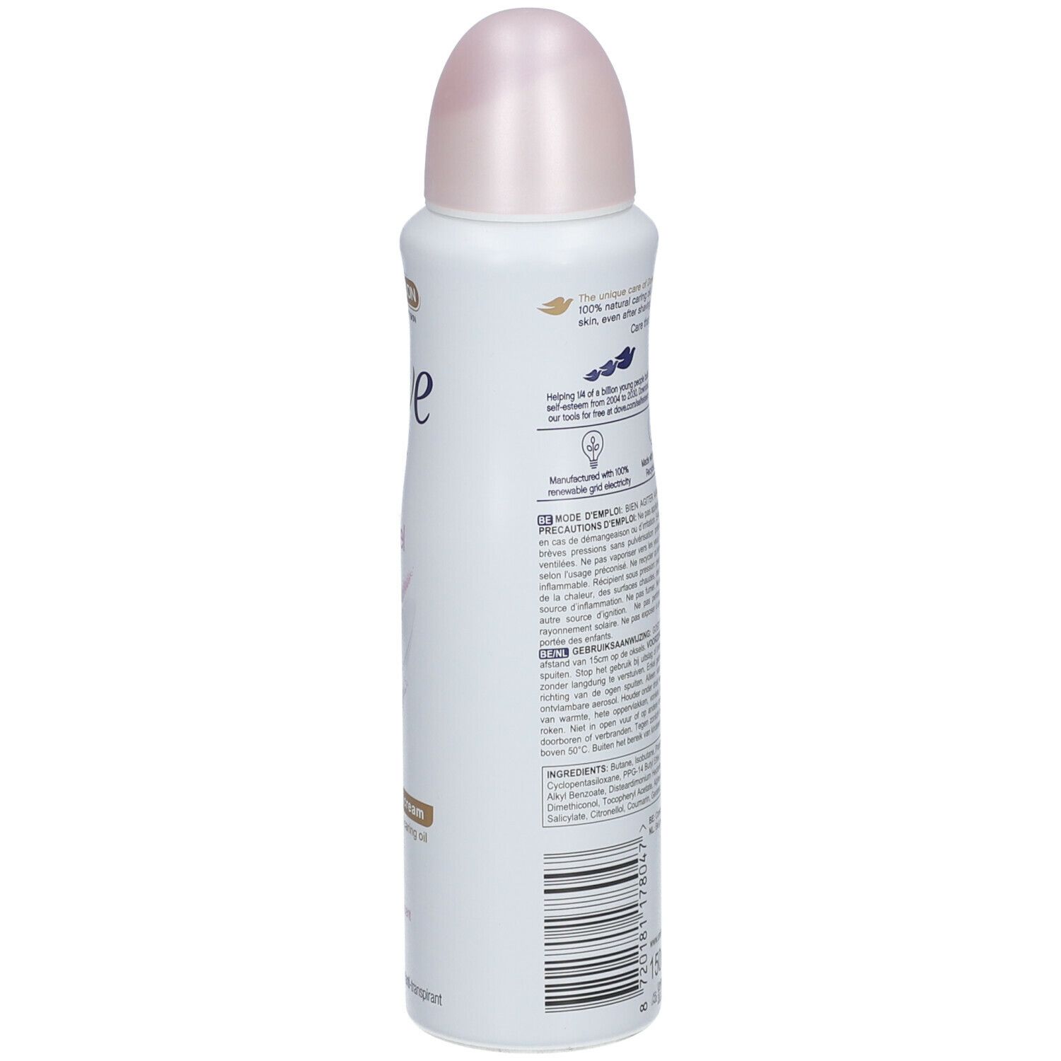 Dove Soft Feel Anti-Perspirant Déodorant Spray 48h Peony & Amber