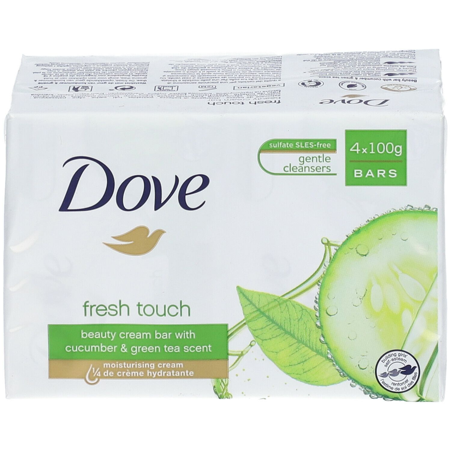 Dove Go Fresh Fresh Touch Beauty Cream Bar Cucumber & Green Tea